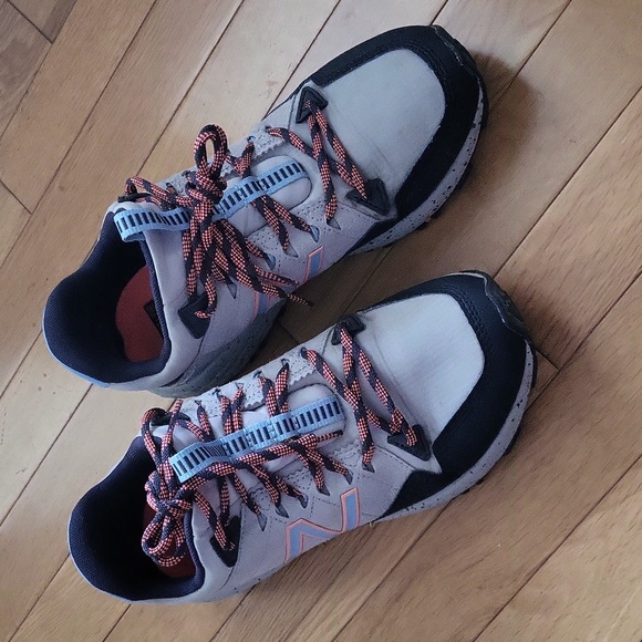 New Balance Shoes - New Balance Fresh Foam Crag V1 Trail Running Shoes - Gray/Blue/Black/Orange - 9B